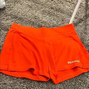 Hooters Orange Women's Athletic Shorts
